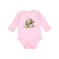 thumbnail image 1 of Inktastic Irish Cream Doodle Boys or Girls Long Sleeve Baby Bodysuit, 1 of 5