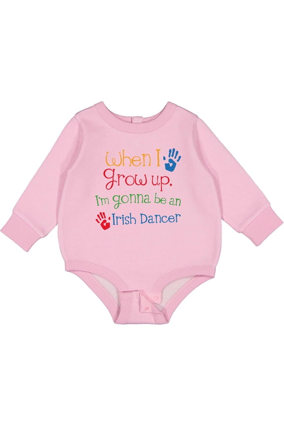 Irish Dancer Future Baby Fleece Bodysuit