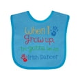 thumbnail image 1 of Inktastic Irish Dancer Future Boys or Girls Baby Bib, 1 of 4