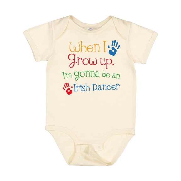 Inktastic Irish Dancer Future Boys or Girls Baby Bodysuit