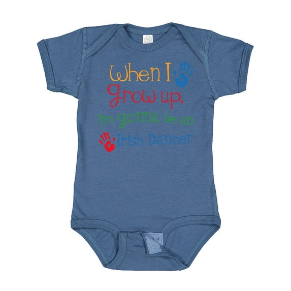 Inktastic Irish Dancer Future Boys or Girls Baby Bodysuit