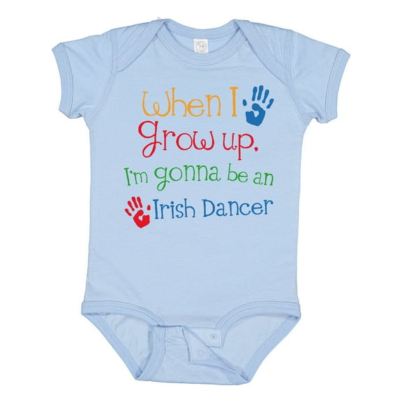 Inktastic Irish Dancer Future Boys or Girls Baby Bodysuit