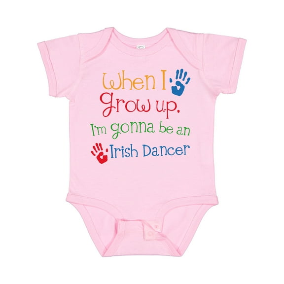 Inktastic Irish Dancer Future Boys or Girls Baby Bodysuit