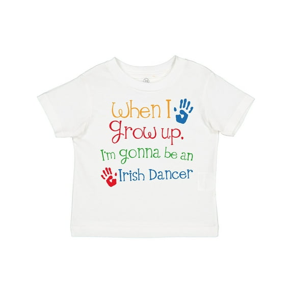Inktastic Irish Dancer Future Boys or Girls Toddler T-Shirt