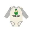 thumbnail image 1 of Inktastic Irish Grandma Little Leprechaun Boys or Girls Long Sleeve Baby Bodysuit, 1 of 5