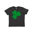 thumbnail image 1 of Inktastic Irish Green Shamrock Youth T-Shirt, 1 of 5