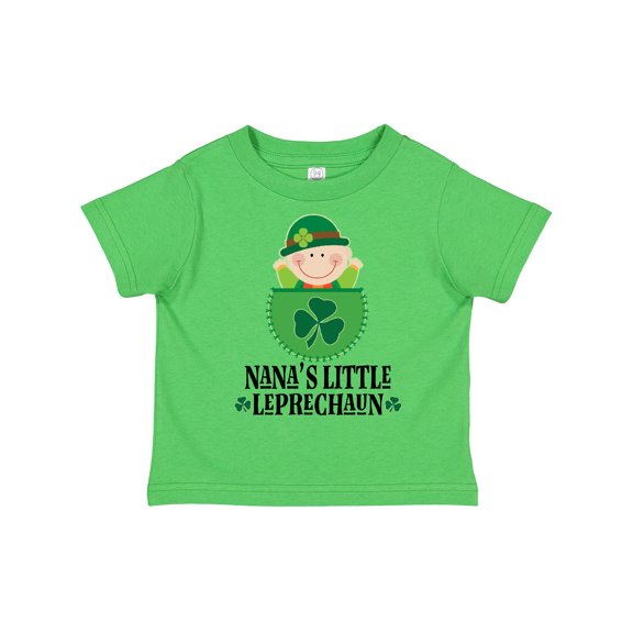 Inktastic Irish Nana Little Leprechaun Boys or Girls Toddler T-Shirt