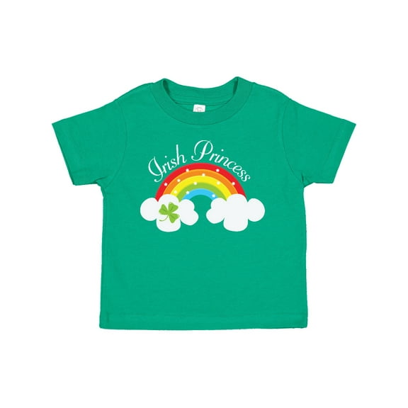 Inktastic Irish Princess St Patricks Day Rainbow Girls Toddler T-Shirt