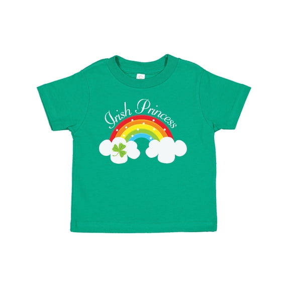 Inktastic Irish Princess St Patricks Day Rainbow Girls Toddler T-Shirt