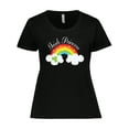 thumbnail image 1 of Inktastic Irish Princess St Patricks Day Rainbow Women's Plus Size T-Shirt, 1 of 5