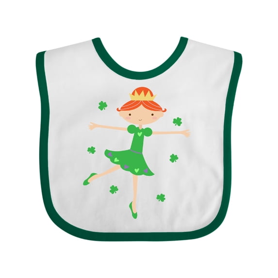 Inktastic Irish Princess St Patricks Girls Girls Baby Bib