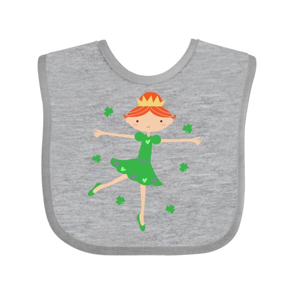 Inktastic Irish Princess St Patricks Girls Girls Baby Bib