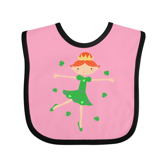 Inktastic Irish Princess St Patricks Girls Girls Baby Bib