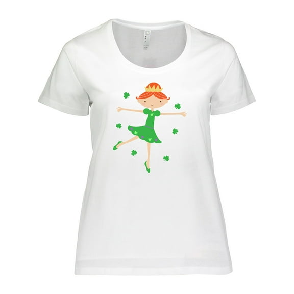 Inktastic Irish Princess St Patricks Girls Women's Plus Size T-Shirt