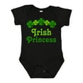 thumbnail image 1 of Inktastic Irish Princess (clover) Girls Baby Bodysuit, 1 of 5
