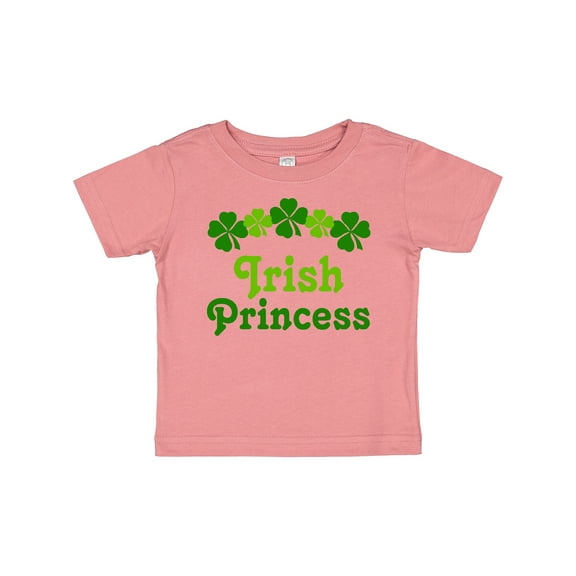 Inktastic Irish Princess (clover) Girls Baby T-Shirt