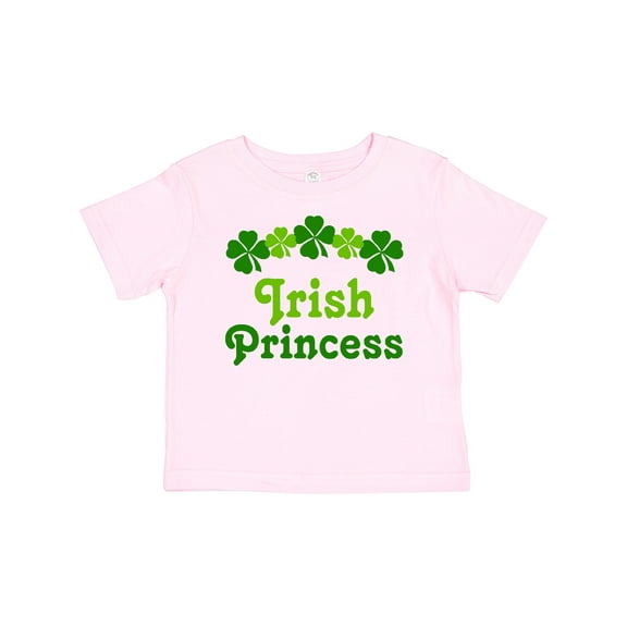 Inktastic Irish Princess (clover) Girls Baby T-Shirt