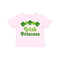 thumbnail image 1 of Inktastic Irish Princess (clover) Girls Toddler T-Shirt, 1 of 5
