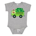 thumbnail image 1 of Inktastic Irish St Patricks Day Fire Truck Boys or Girls Baby Bodysuit, 1 of 5