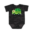 thumbnail image 1 of Inktastic Irish St Patricks Day Fire Truck Boys or Girls Baby Bodysuit, 1 of 5