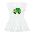 thumbnail image 1 of Inktastic Irish St Patricks Day Fire Truck Girls Baby Dress, 1 of 5