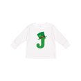 thumbnail image 1 of Inktastic Irish St Patricks Day Letter J Monogram Boys or Girls Long Sleeve Toddler T-Shirt, 1 of 5