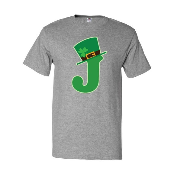 Inktastic Irish St Patricks Day Letter J Monogram T-Shirt