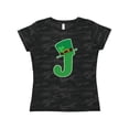 thumbnail image 1 of Inktastic Irish St Patricks Day Letter J Monogram Women's T-Shirt, 1 of 5