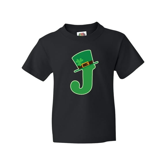 Inktastic Irish St Patricks Day Letter J Monogram Youth T-Shirt