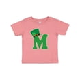 thumbnail image 1 of Inktastic Irish St Patricks Day Letter M Monogram Boys or Girls Baby T-Shirt, 1 of 5
