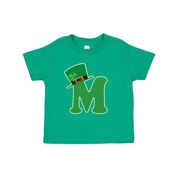 Inktastic Irish St Patricks Day Letter M Monogram Boys or Girls Toddler T-Shirt