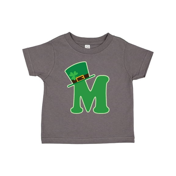 Inktastic Irish St Patricks Day Letter M Monogram Boys or Girls Toddler T-Shirt