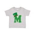 thumbnail image 1 of Inktastic Irish St Patricks Day Letter M Monogram Boys or Girls Toddler T-Shirt, 1 of 5