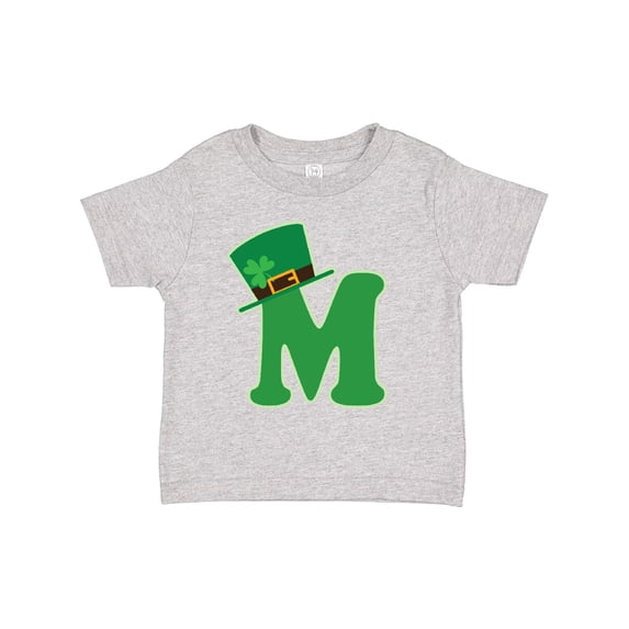 Inktastic Irish St Patricks Day Letter M Monogram Boys or Girls Toddler T-Shirt