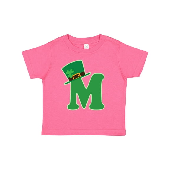 Inktastic Irish St Patricks Day Letter M Monogram Boys or Girls Toddler T-Shirt