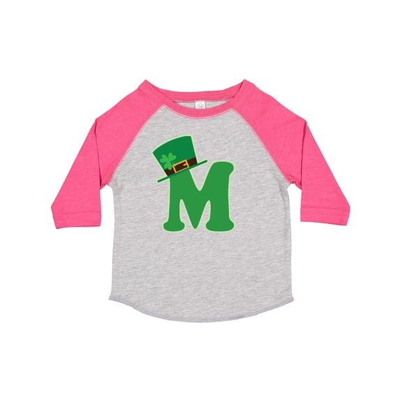 Inktastic Irish St Patricks Day Letter M Monogram Boys or Girls Toddler T-Shirt