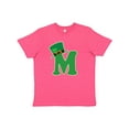 thumbnail image 1 of Inktastic Irish St Patricks Day Letter M Monogram Youth T-Shirt, 1 of 5