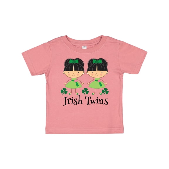 Inktastic Irish Twins St Patricks Girls Girls Baby T-Shirt