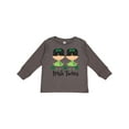 thumbnail image 1 of Inktastic Irish Twins St Patricks Girls Girls Long Sleeve Toddler T-Shirt, 1 of 5