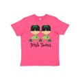 thumbnail image 1 of Inktastic Irish Twins St Patricks Girls Youth T-Shirt, 1 of 5