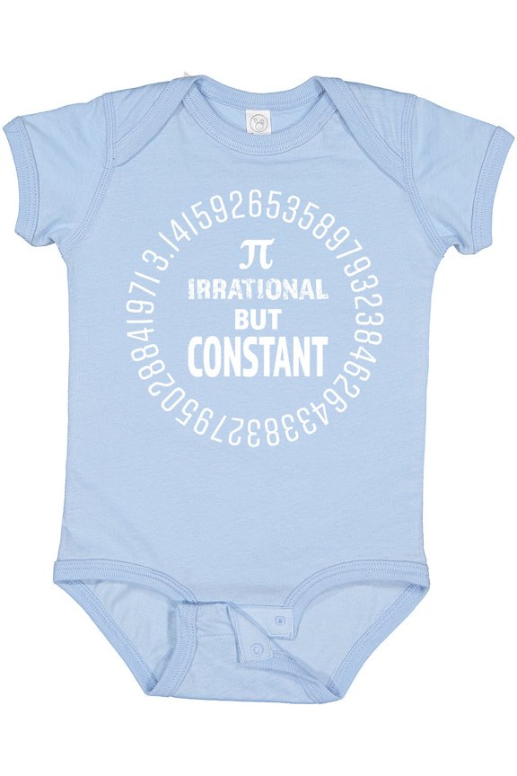 Irrational but Constant Pi Day Boys or Girls Baby Bodysuit