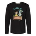 thumbnail image 1 of Inktastic Is It Friday Yet with Frazzled Woman at Desk Long Sleeve T-Shirt, 1 of 5