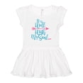 thumbnail image 1 of Inktastic It Is Well with my Soul Pink Arrow Girls Baby Dress, 1 of 5