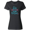thumbnail image 1 of Inktastic It Is Well with my Soul Pink Arrow Women's T-Shirt, 1 of 5