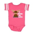 thumbnail image 1 of Inktastic It Moose Be Love with Cute Moose Boys or Girls Baby Bodysuit, 1 of 5