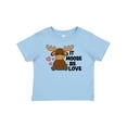 thumbnail image 1 of Inktastic It Moose Be Love with Cute Moose Boys or Girls Baby T-Shirt, 1 of 5
