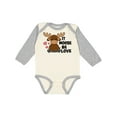 thumbnail image 1 of Inktastic It Moose Be Love with Cute Moose Boys or Girls Long Sleeve Baby Bodysuit, 1 of 5