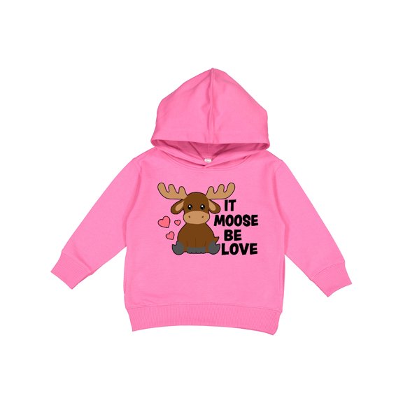 Inktastic It Moose Be Love with Cute Moose Toddler Hoodie