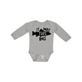thumbnail image 1 of Inktastic It Was This Big Fishing Humor Boys or Girls Long Sleeve Baby Bodysuit, 1 of 5