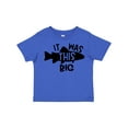 thumbnail image 1 of Inktastic It Was This Big Fishing Humor Boys or Girls Toddler T-Shirt, 1 of 5